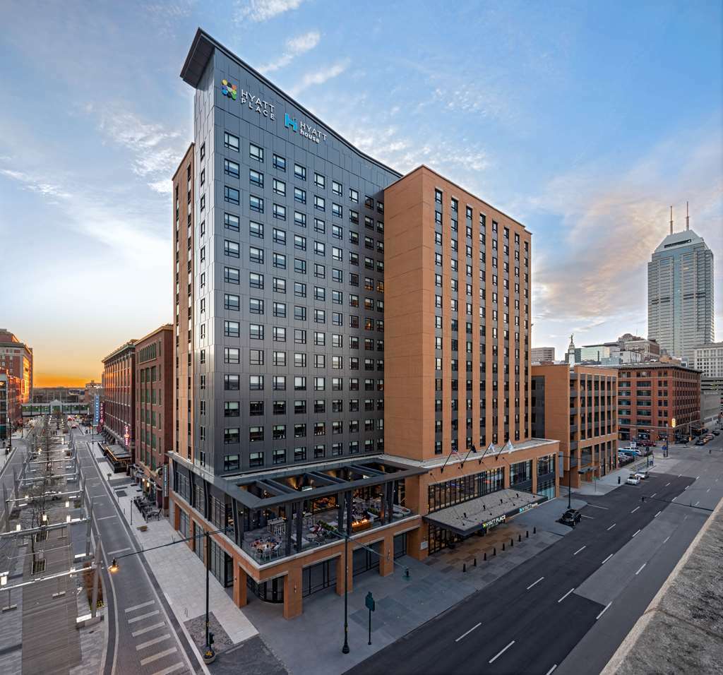 Hotel Hyatt House Indianapolis Downtown Exterior foto